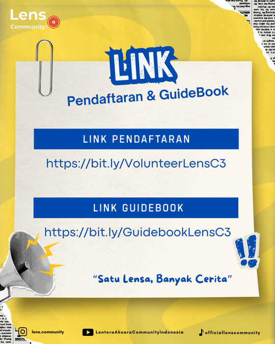Galeri aktivitas OPREC VOLUNTEER LENS COMMUNITY C3 2025 ke-6