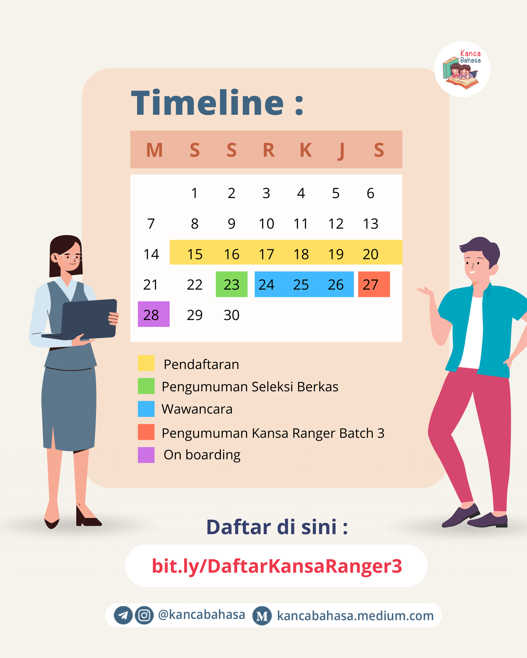 Galeri aktivitas Open Recruitment Kansa Ranger Batch 3 ke-7