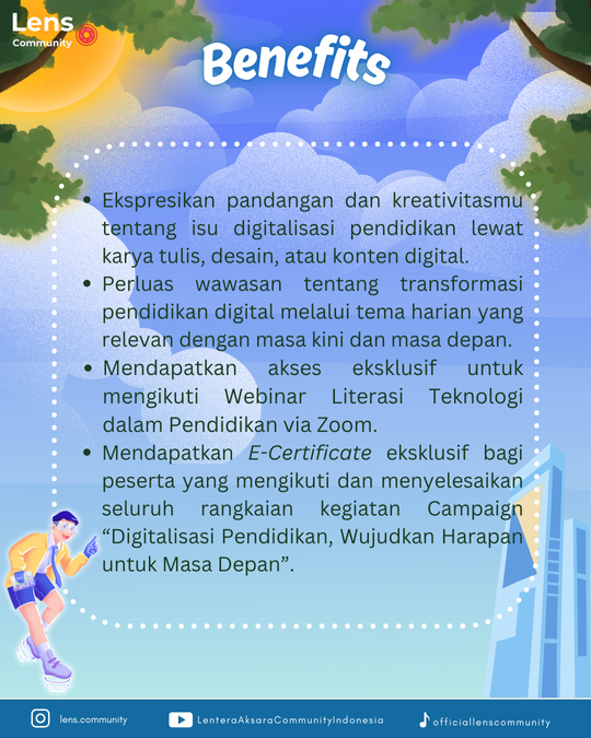 Galeri aktivitas OPREC VOLUNTEER CAMPAIGN LENS COMMUNITY  BACTH 9 ke-4