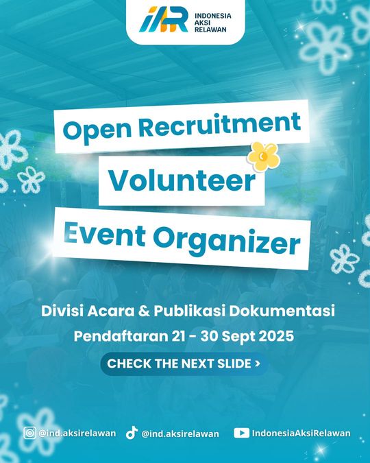Galeri aktivitas OPREC VOLUNTEER EVENT ORGANIZER  ke-2